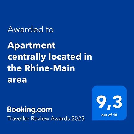 Apartment Centrally Located In The Rhine-Main Area Riedstadt Eksteriør bilde
